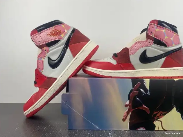 Cheap Husky 1 Across Spider-Verse High OG DV1748-601 Spider-Man Jordan the 0508